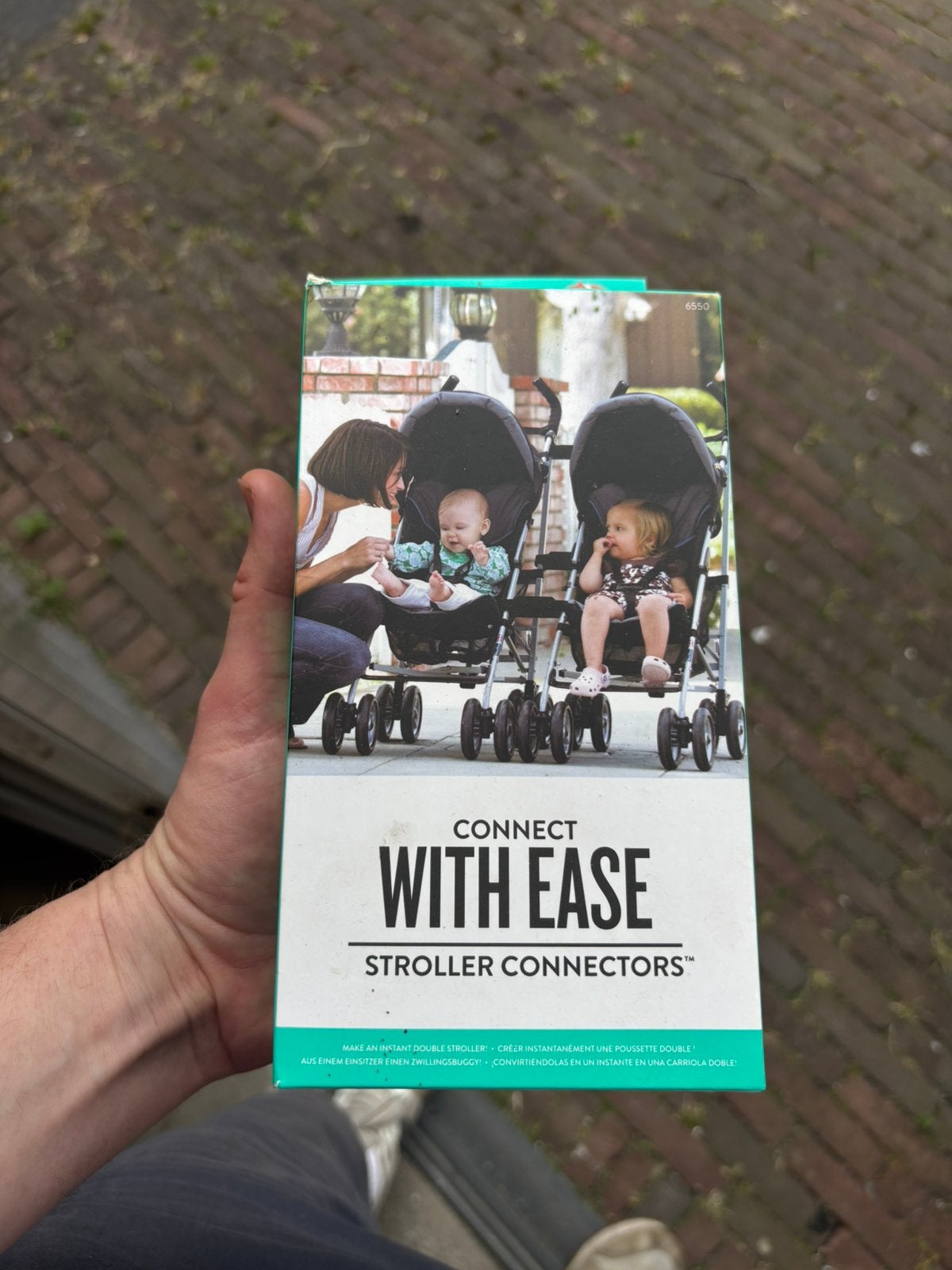 GRATIS - Connectoren voor twee buggy’s, Kinderen en Baby's, Buggy's, Ophalen, Gebruikt
