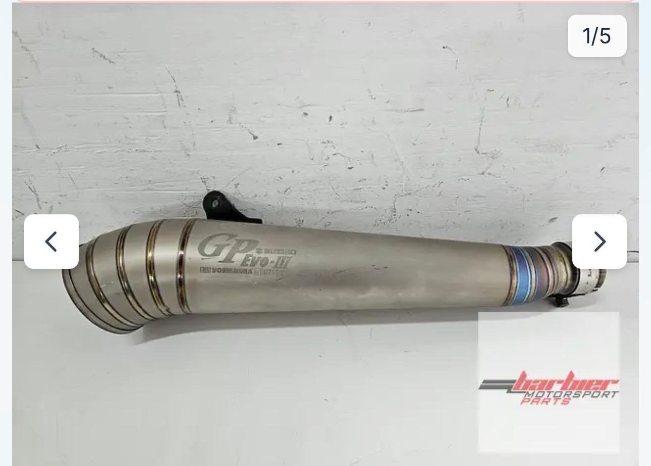 Yoshimura GP EVO-III uitlaat - Past niet op mijn motor, Ophalen, Gebruikt