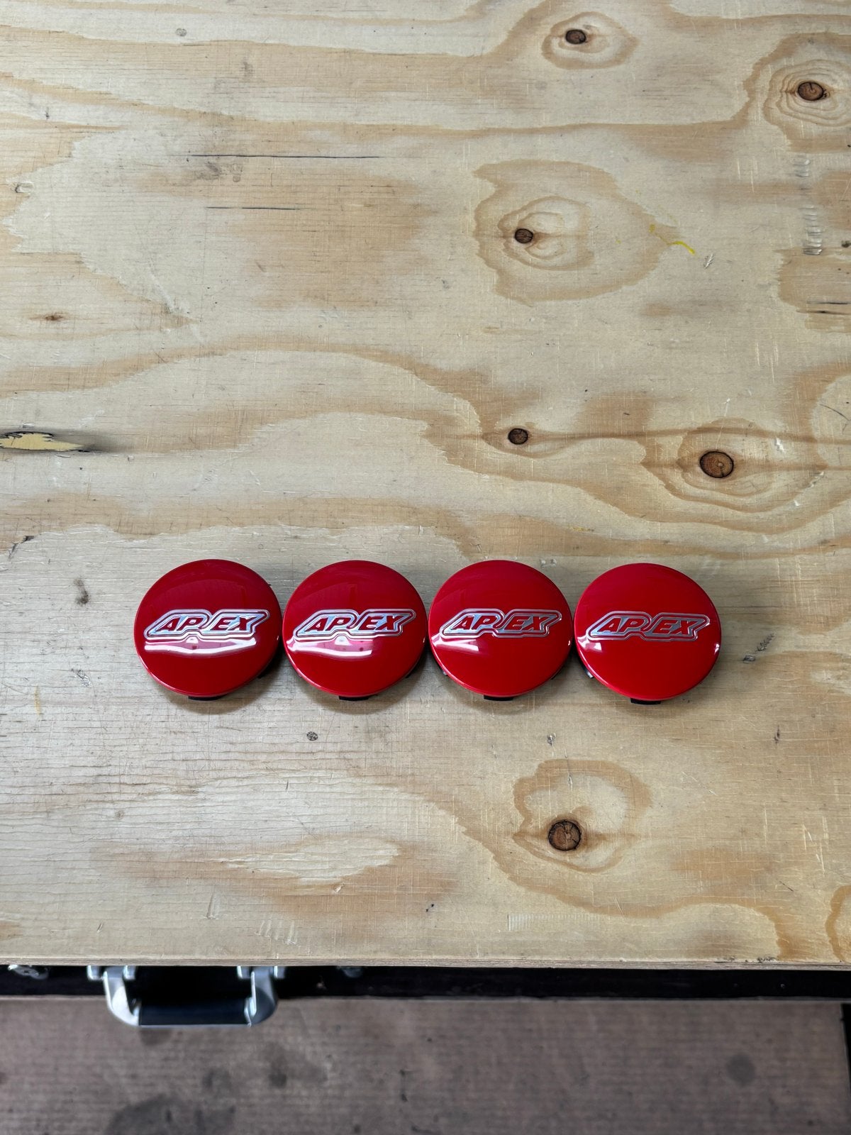 APEX Wheels Center Caps Red naafkapjes size 862 voor BMW, Ophalen of Verzenden, Zo goed als nieuw