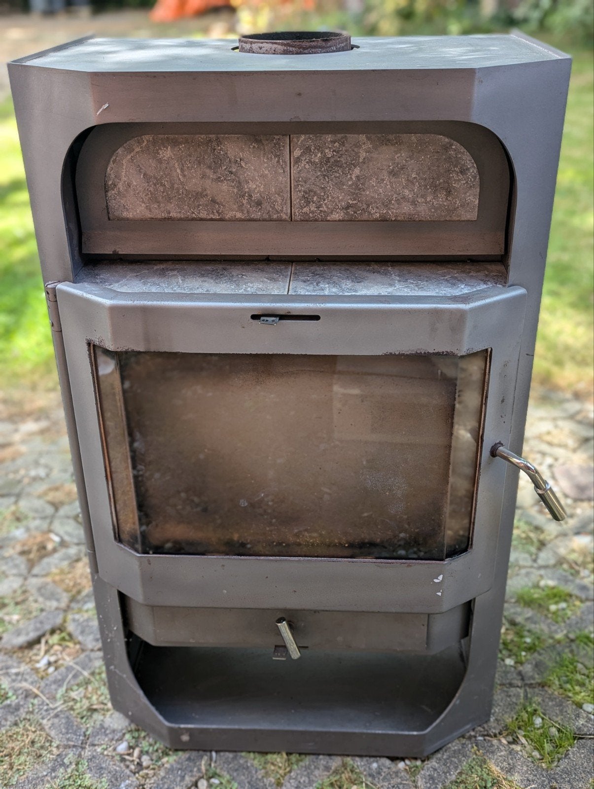 9 kw houtkachel, Ophalen, Hout, Houtkachel