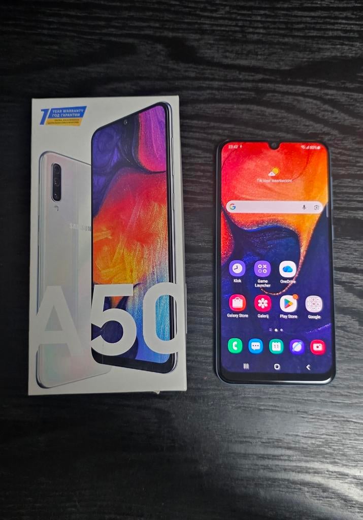 SAMSUNG Galaxy A50 (wit) - Nieuwstaat!, Wit, Touchscreen, Ophalen of Verzenden, Zo goed als nieuw