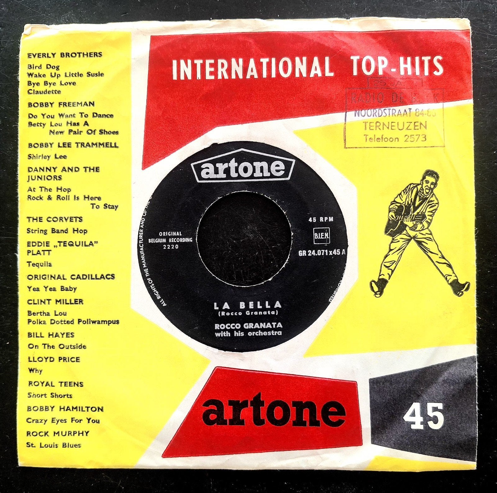 7"/SINGLE  ROCCO GRANATA - La Bella, Ophalen of Verzenden, Gebruikt, Pop