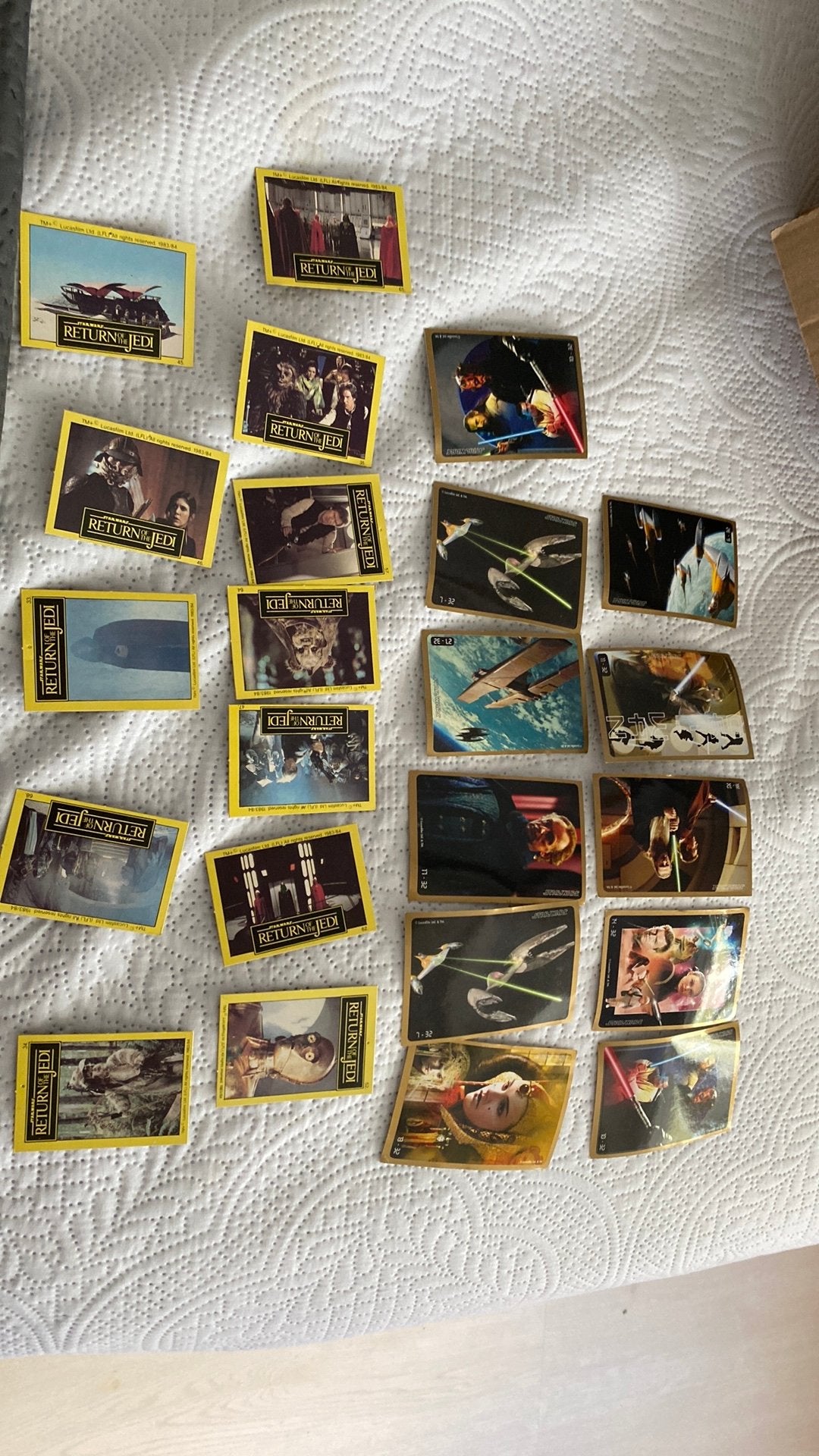 Diverse star wars plaatjes monty panini, Ophalen of Verzenden, Zo goed als nieuw, Meerdere plaatjes