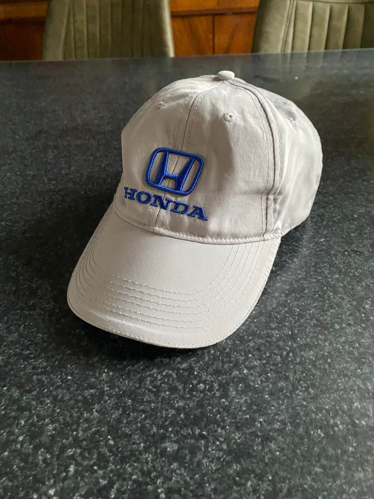 Grijze Honda Baseballpet met Blauw Geborduurd Logo - Maat 58, Kleding | Heren, Hoeden en Petten, Ophalen of Verzenden, Zo goed als nieuw