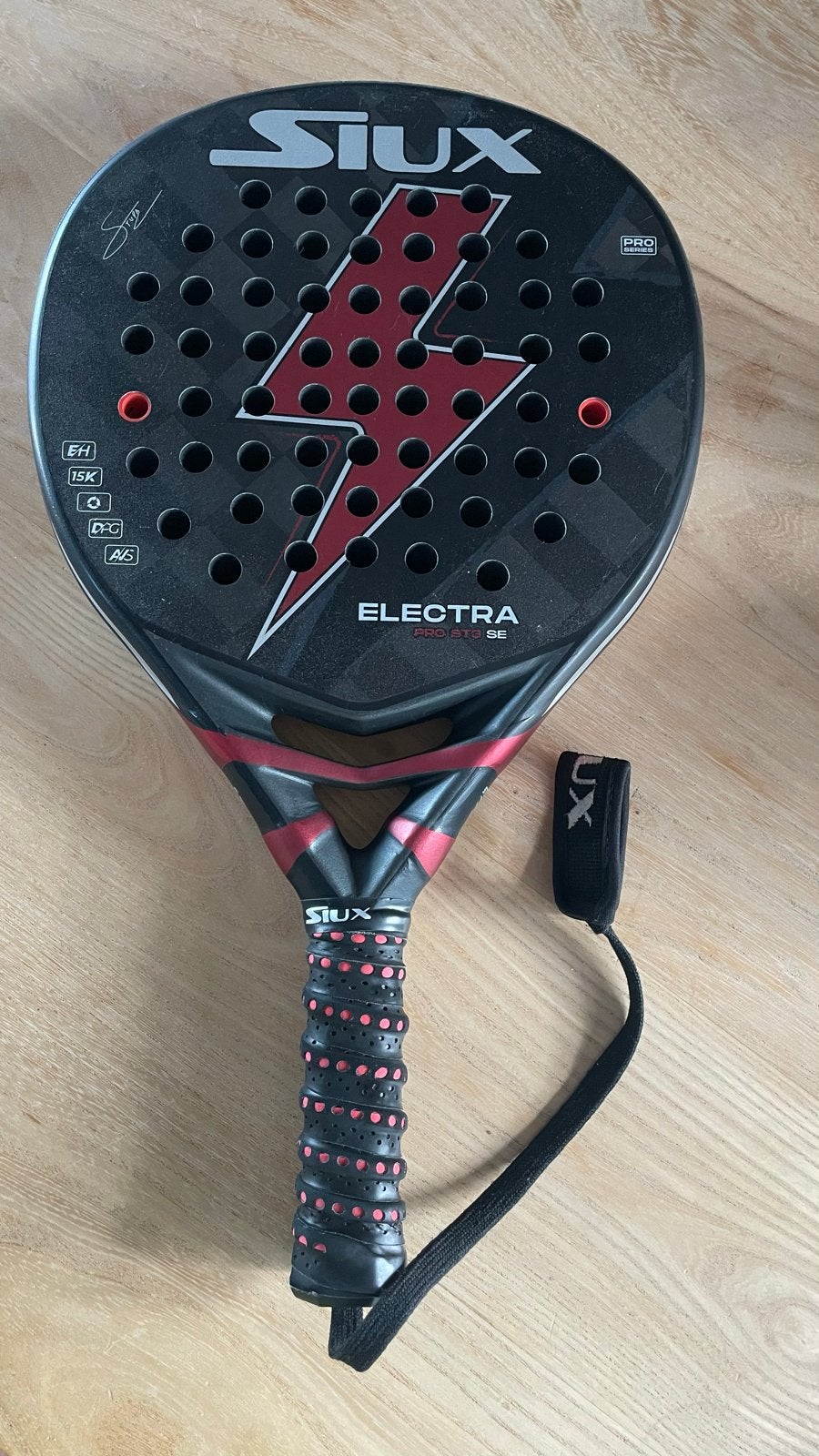 Siux Electra ST3 SE Padelracket (Stupa), Sport en Fitness, Ophalen of Verzenden, Zo goed als nieuw, Padelracket