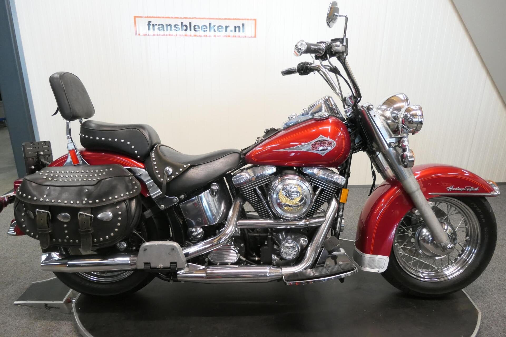 Harley Davidson FLSTC Heritage Softtail Classic, Milwaukee wi53208, Harley davidson benelux, 1340 cc, Chopper