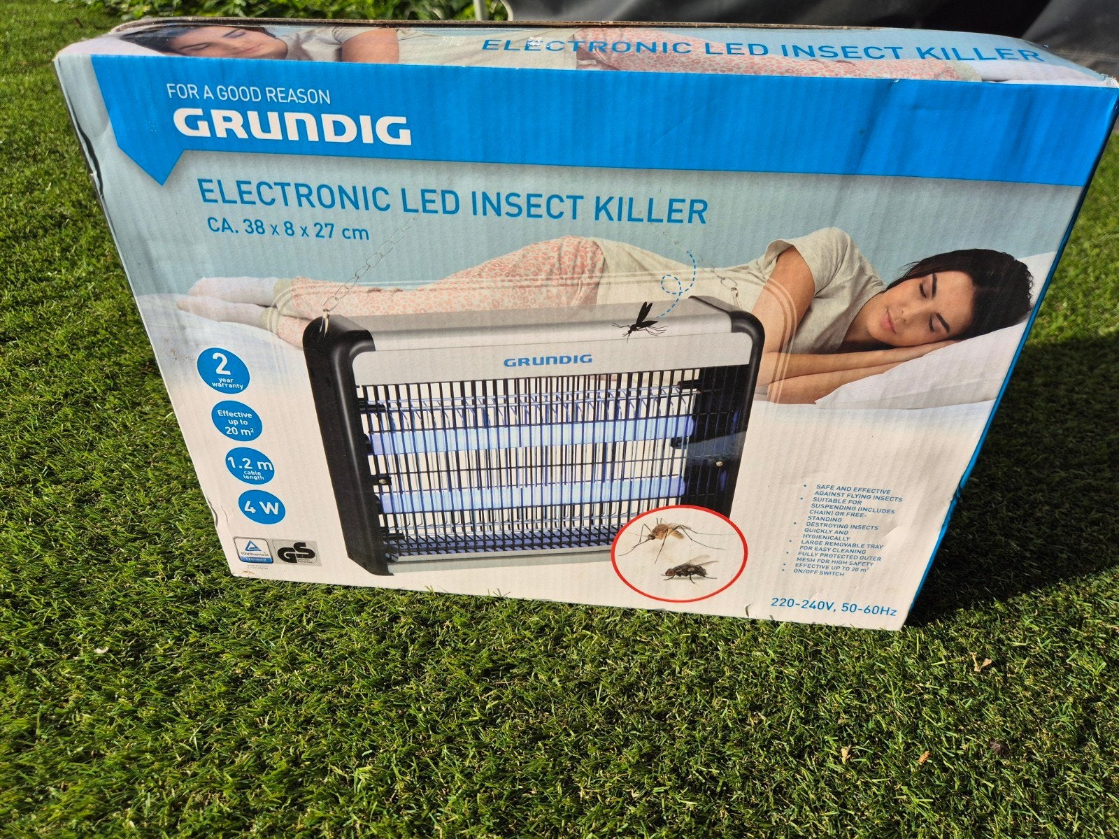 Grundig Elektrische LED Insectenverdelger - Nieuw, Ophalen, Nieuw