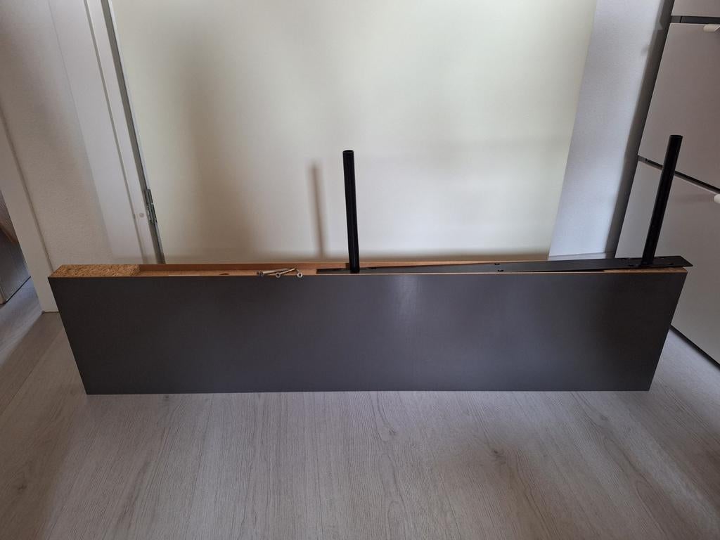 Wandplank Lack grijs hoogglans, Huis en Inrichting, Woonaccessoires | Wandplanken en Boekenplanken, Ophalen, Gebruikt