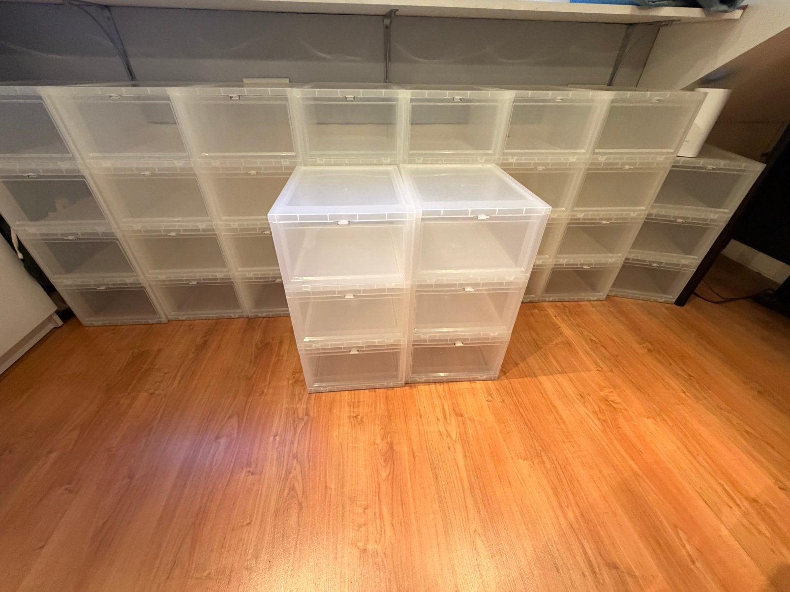 Sneaker display boxen, Huis en Inrichting, Ophalen, Zo goed als nieuw