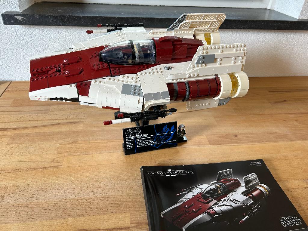Lego Star Wars 75275 - A-wing Starfighter - UCS, Compleet, Star Wars, Lego, Ophalen of Verzenden