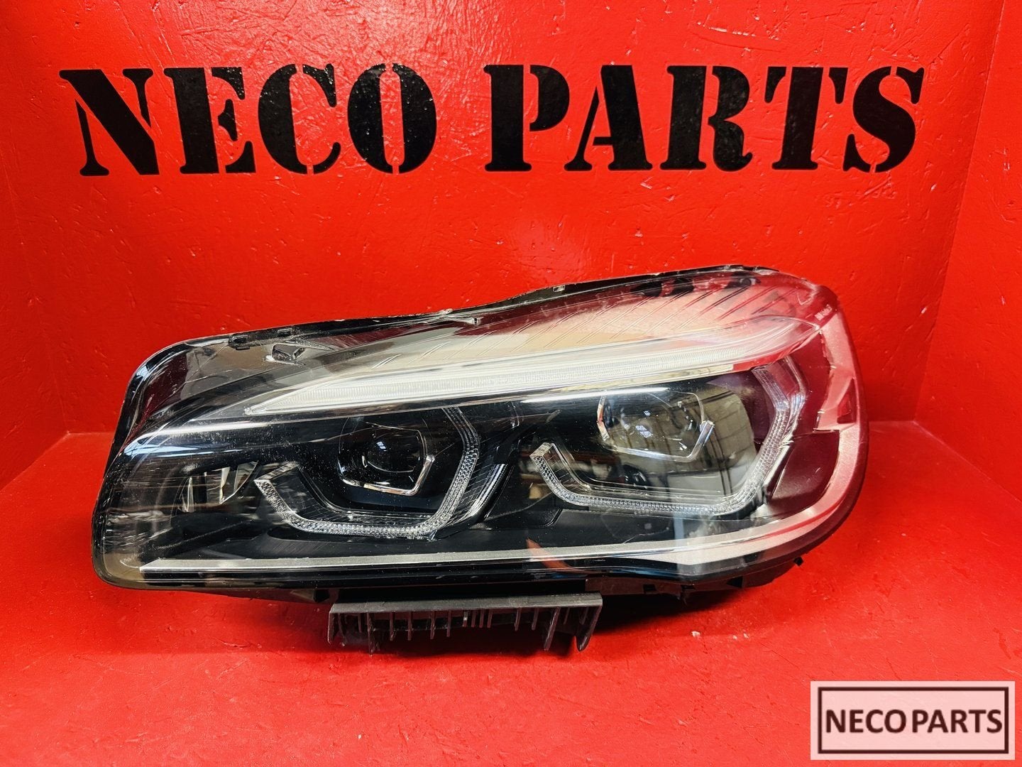 BMW 2 SERIE F45 F46 LCI ADAPTIEVE LED KOPLAMP LINKS 8738647, Gebruikt, -, -, Ophalen of Verzenden