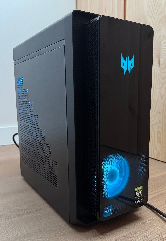 Acer Predator Orion 3000 | i5-14400F | RTX 4060 | 16GB | 1TB, Computers en Software, Desktop Pc's, Ophalen of Verzenden, Zo goed als nieuw