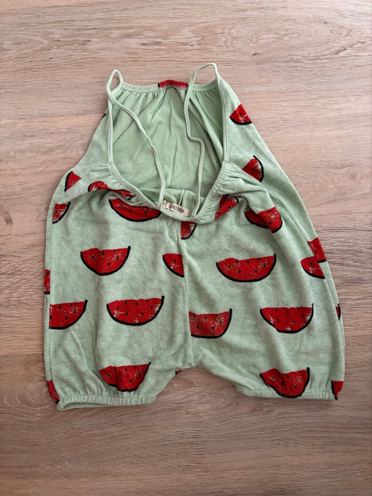 Bobo Choses jumpsuit watermeloen print 6-7 jaar, Ophalen of Verzenden, Zo goed als nieuw, Jongen of Meisje