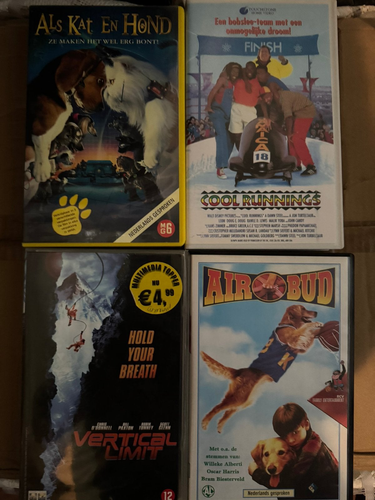 Videobanden Disney en andere titels, Cd's en Dvd's, VHS | Film, Ophalen, Gebruikt, Alle leeftijden, Overige genres