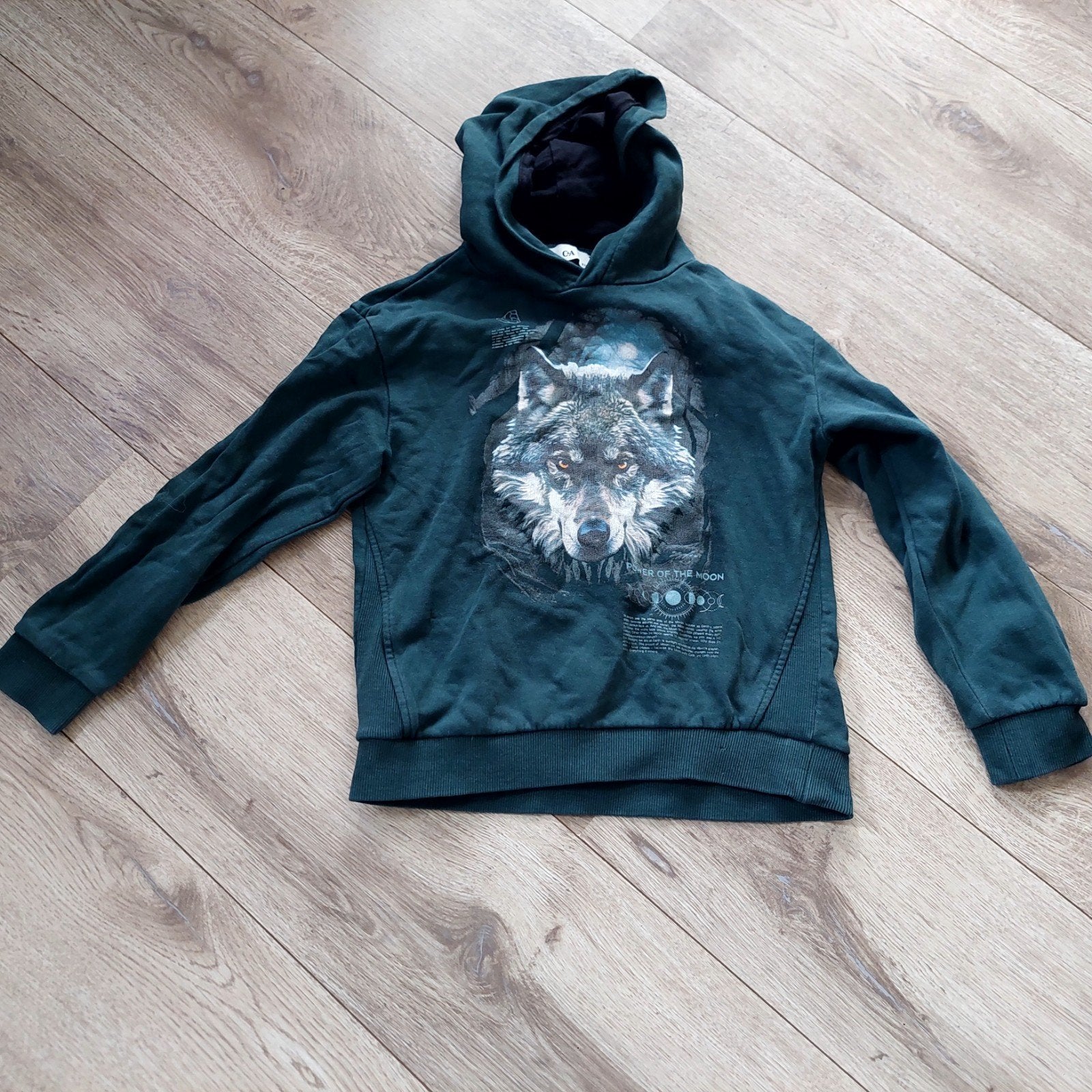 gave wolf trui c&a 134, C&A, Trui of Vest, Ophalen of Verzenden, Zo goed als nieuw