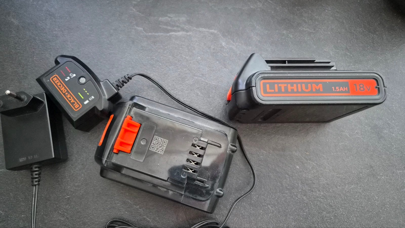 lader en 2 accu's van Black&Decker BCD001, Ophalen, Boor- en Schroefmachine