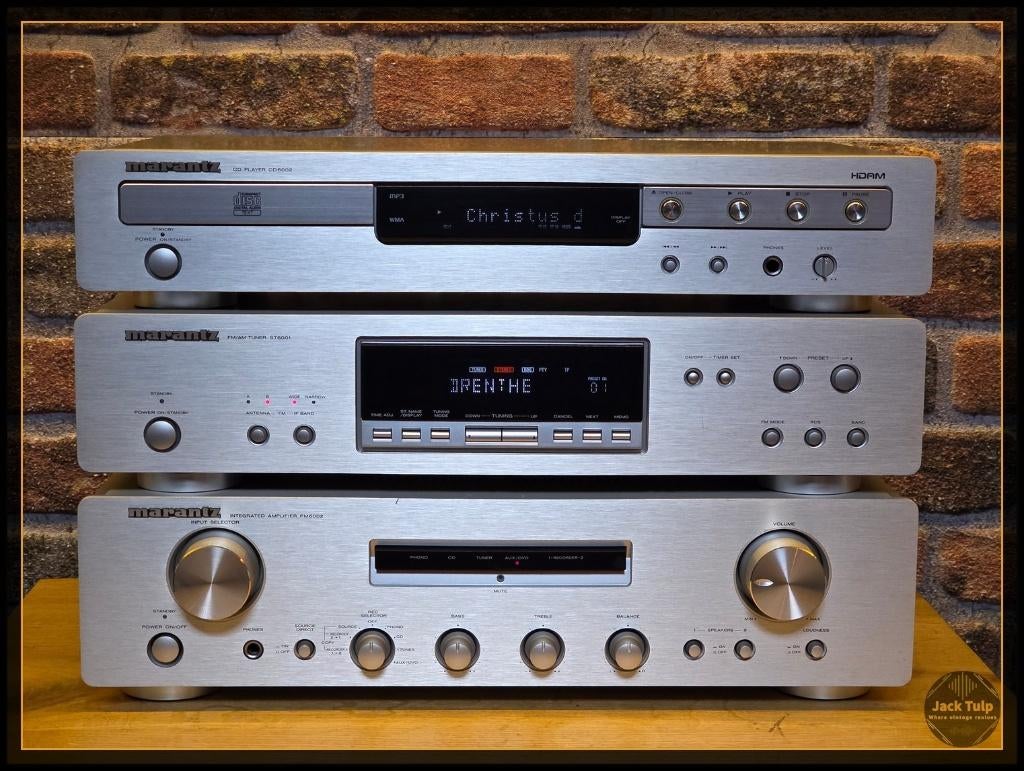 Marantz PM6002 - CD6002 - ST6001, Audio, Tv en Foto, Stereo-sets, Gebruikt, Overige merken, Ophalen of Verzenden