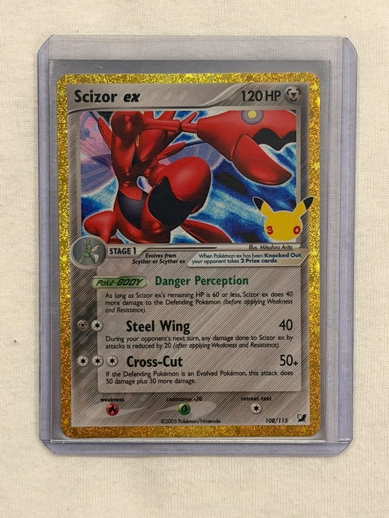 Scizor ex 30th celebration, Hobby en Vrije tijd, Ophalen of Verzenden, Nieuw, Losse kaart, Foil