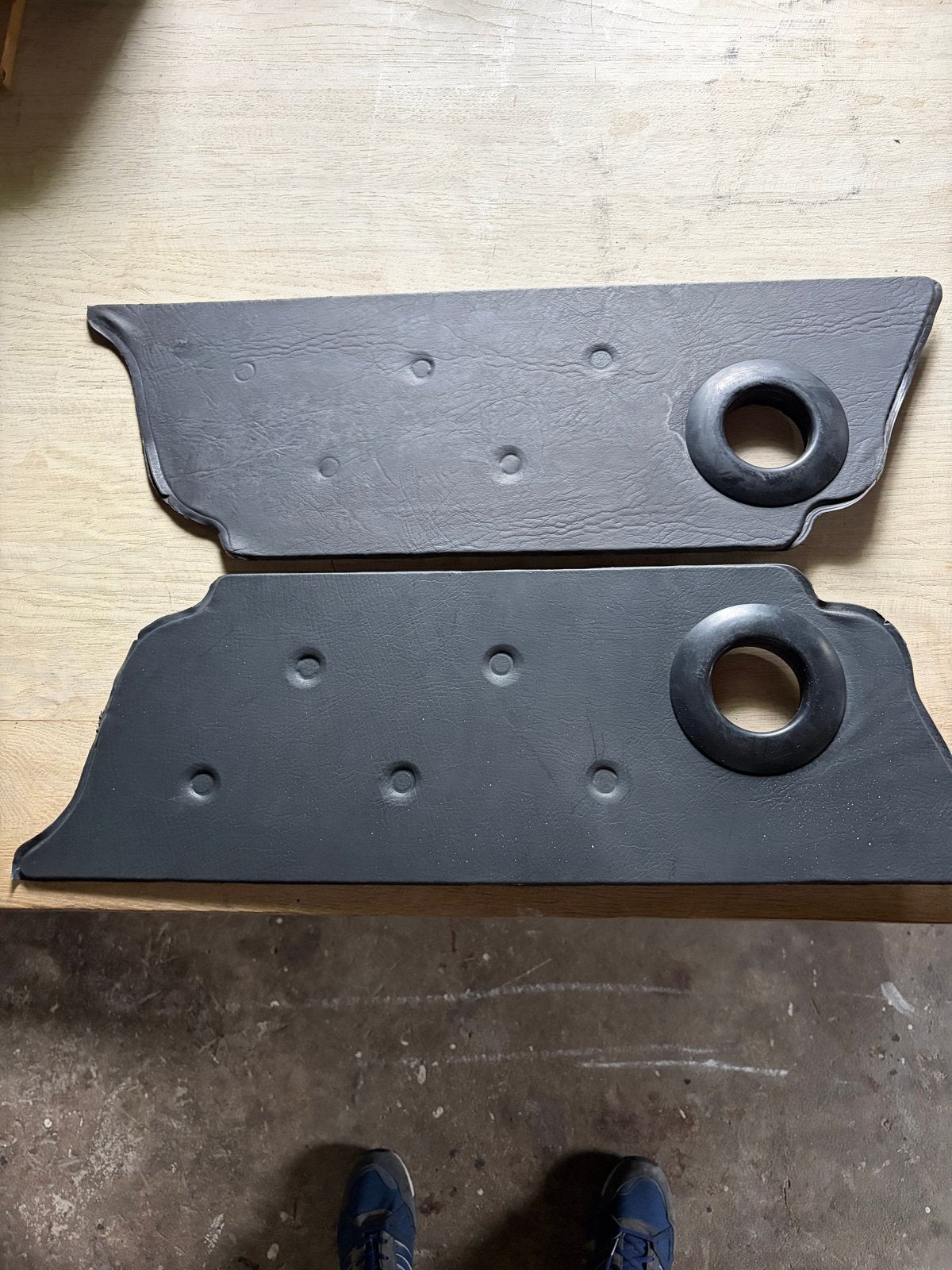 Set van 2 vw kever schutborden links en rechts, Ophalen, Gebruikt