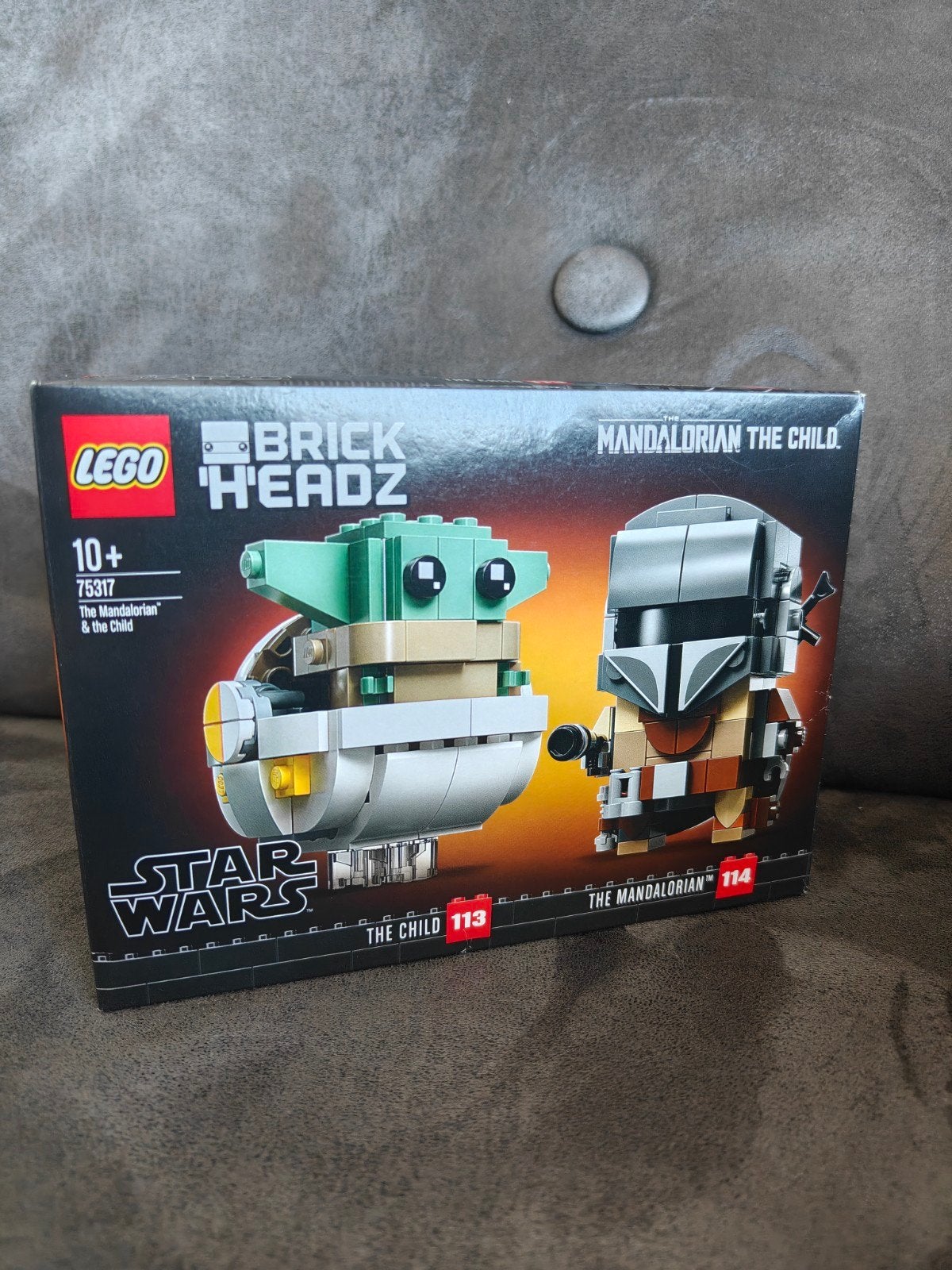 Nieuw - LEGO BrickHeadz 75317 The Mandalorian & The Child, Star Wars, Lego, Nieuw, Ophalen of Verzenden