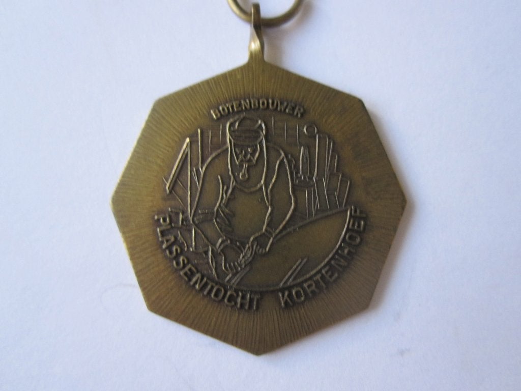 medaille schaatsen N.H., Ophalen of Verzenden, Overige materialen, Nederland