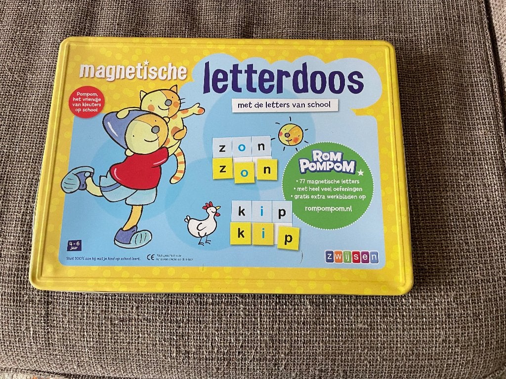 Letterdoos, Kinderen en Baby's, Ophalen, Zo goed als nieuw, Taal en Lezen