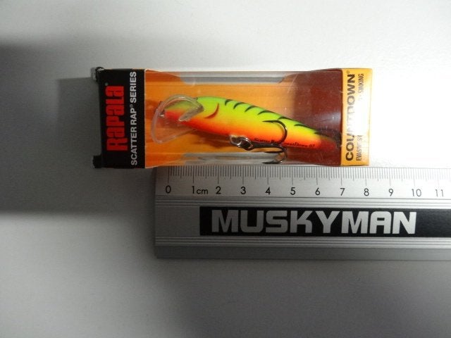 Kunstaas: Rapala Scatter Rap Countdown (SCRCD-07) Pluggen, Verzenden, Gebruikt, Overige typen