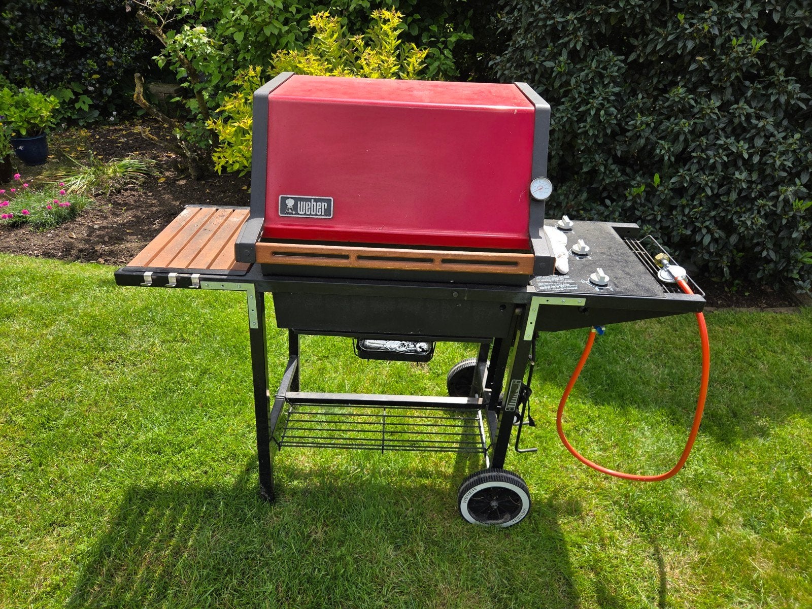 Weber BBQ Genesis, Tuin en Terras, Ophalen, Gebruikt, Weber gas bbq.
