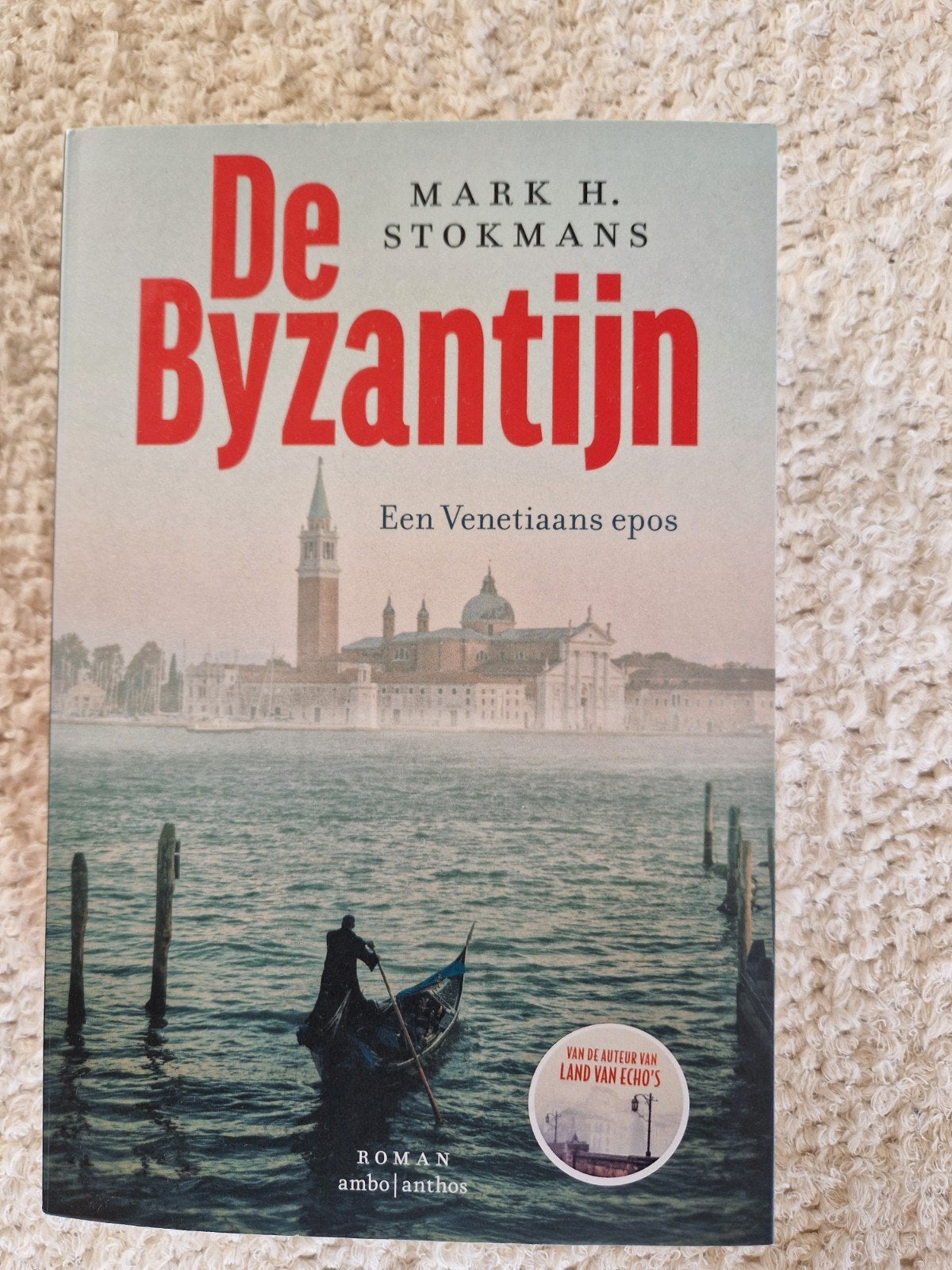 De Byzantijn - Mark H. Stokmans (Roman), Boeken, Romans, Zo goed als nieuw, Nederland, Ophalen of Verzenden