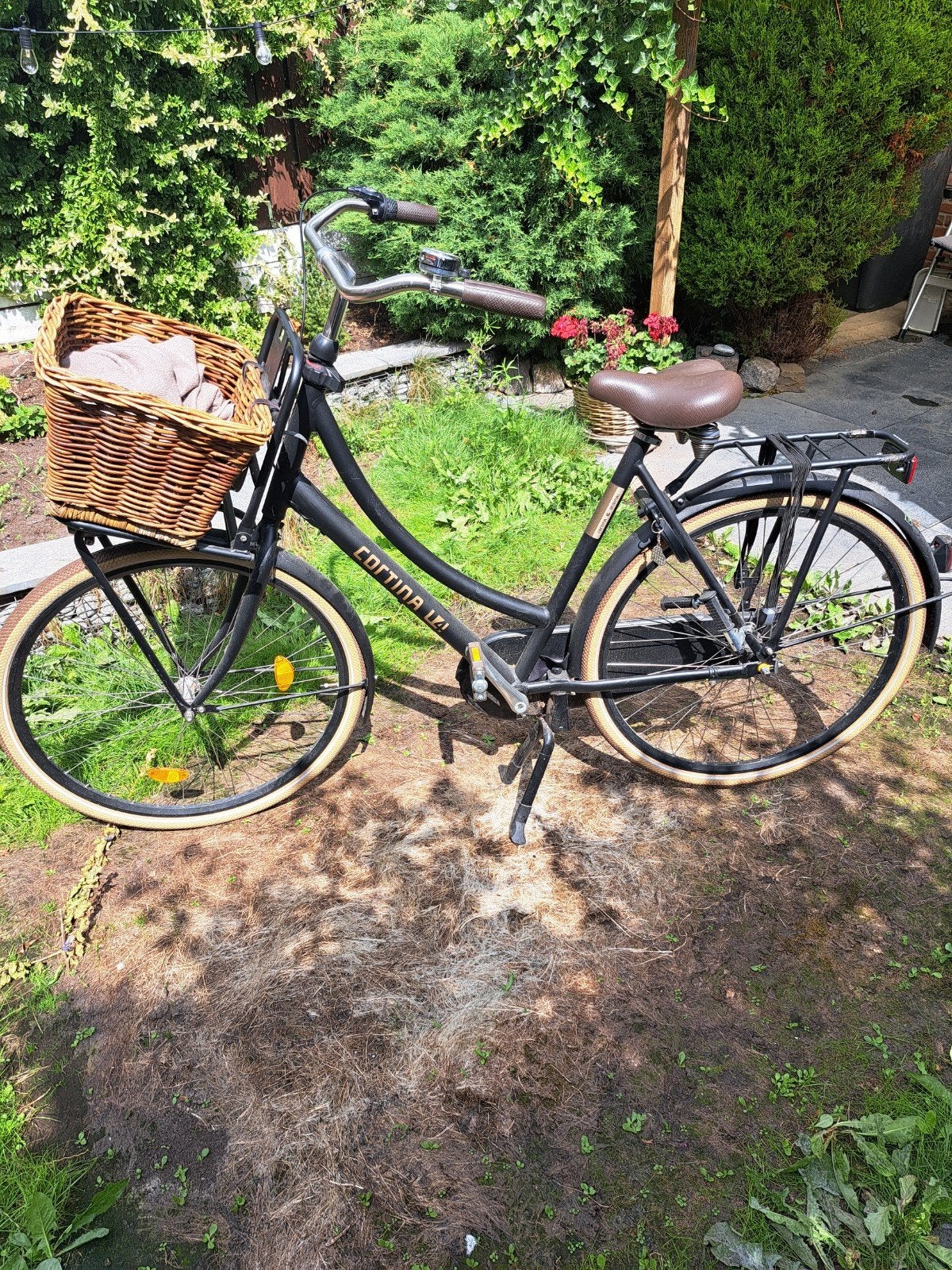 Cortina U4 Transportfiets - 2 sleutels beschikbaar, Terugtraprem, Versnellingen, Zo goed als nieuw, 50 tot 53 cm