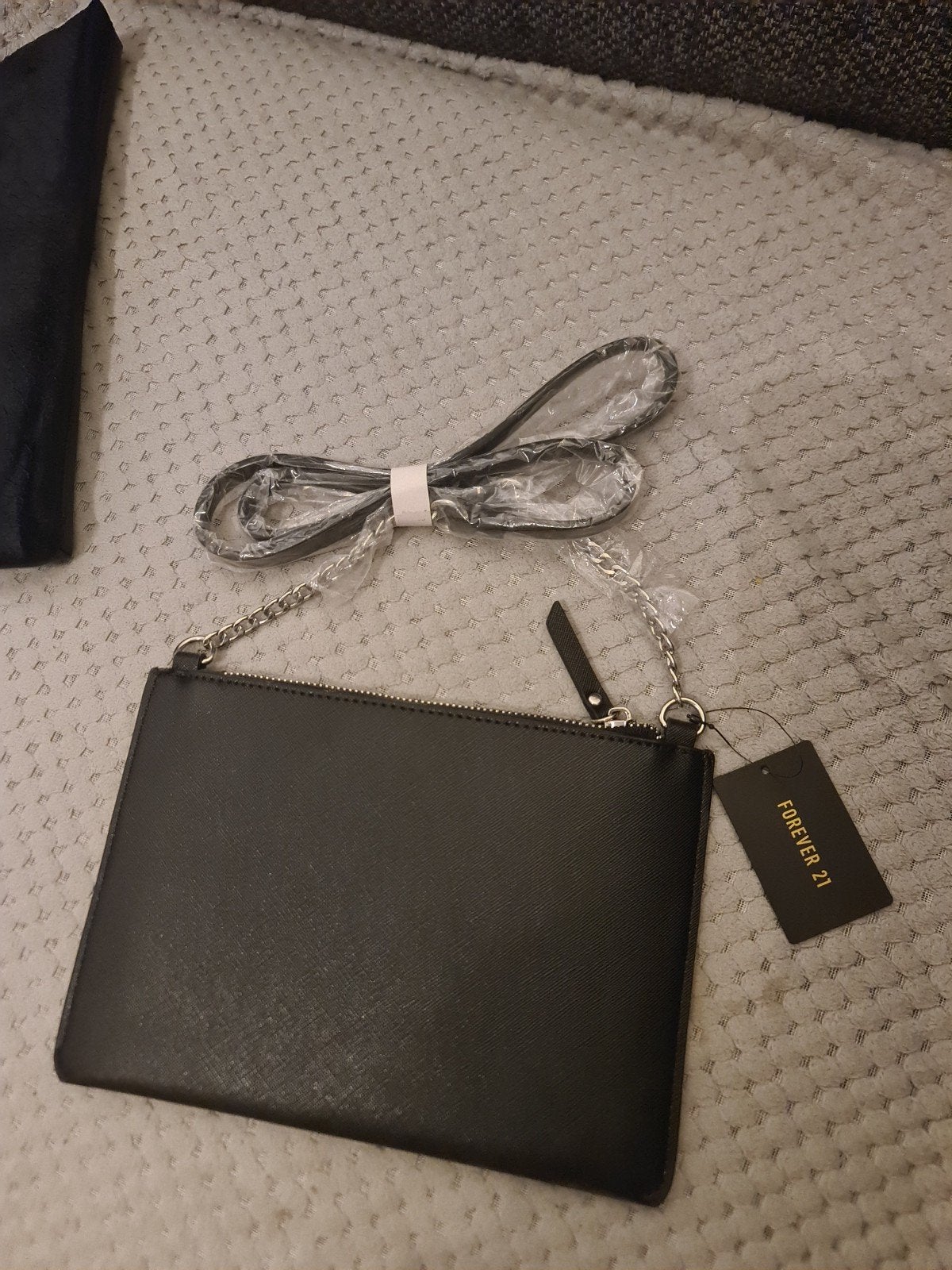 Forever 21 Zwart Avondtasje / Schoudertasje - Nieuw, Ophalen of Verzenden, Nieuw, Zwart, Avondtasje