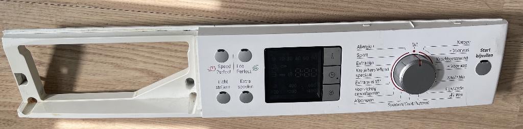 Bosch Avantixx 7 bedieningspaneel 9000827772 (WAQ28461NL/12), Witgoed en Apparatuur, Onderdelen en Toebehoren, Ophalen, Gebruikt