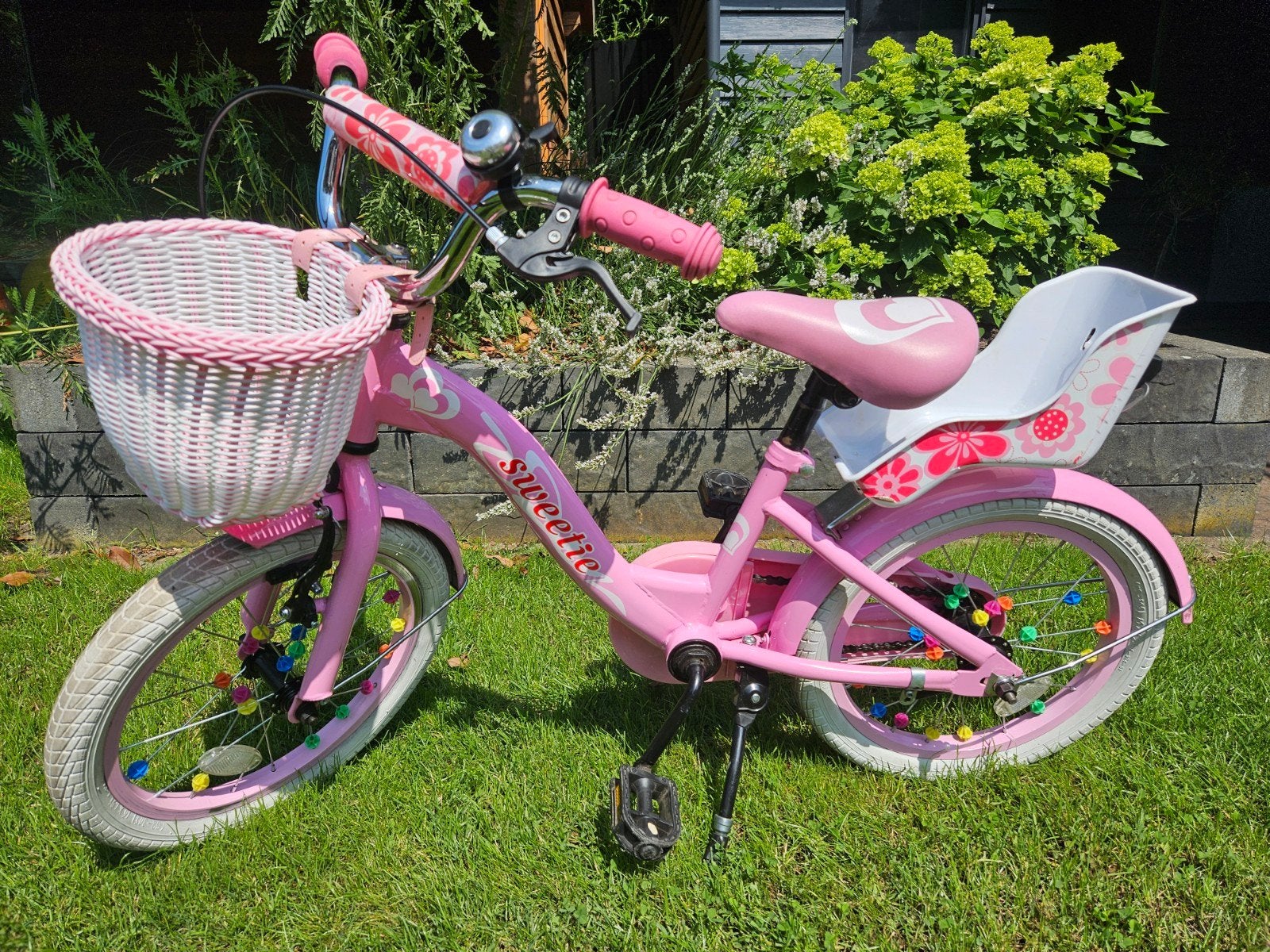 Mooie fiets 16 inch, Ophalen, Zo goed als nieuw, 16 inch, Handrem