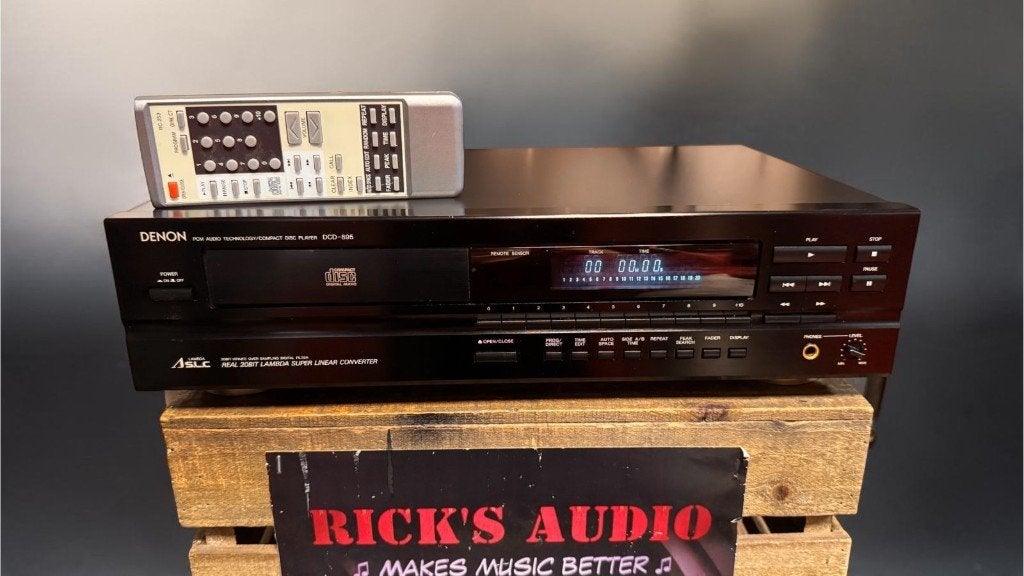 Denon DCD-895 • High-End CD-speler • RC-253 AB • Dubbele DAC, Audio, Tv en Foto, DENON DCD-895 • MET AFSTANDSBEDIENING EN DUBBELE DAC