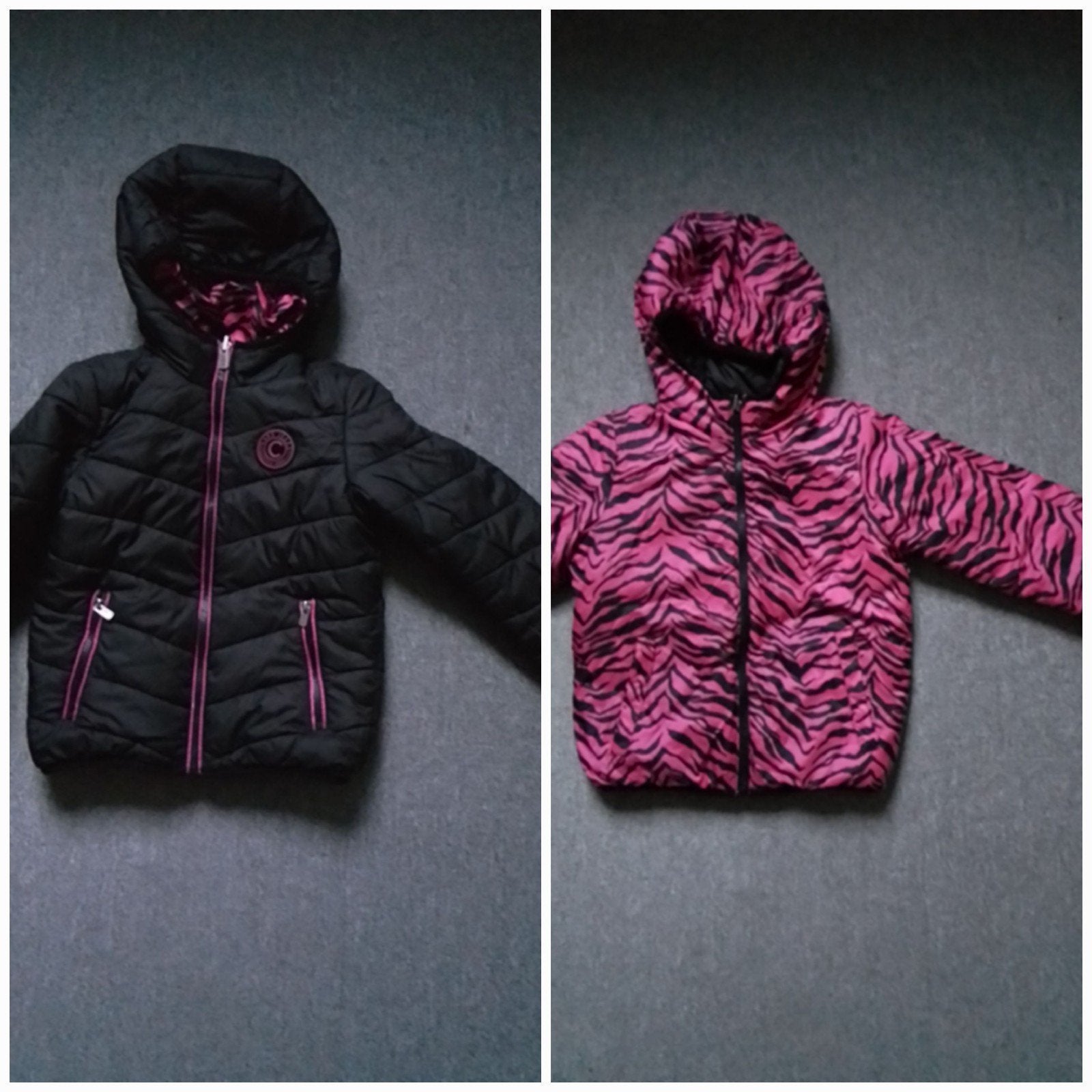 Cars reversible winterjas maat 128, Gebruikt, Meisje, Ophalen of Verzenden, Cars