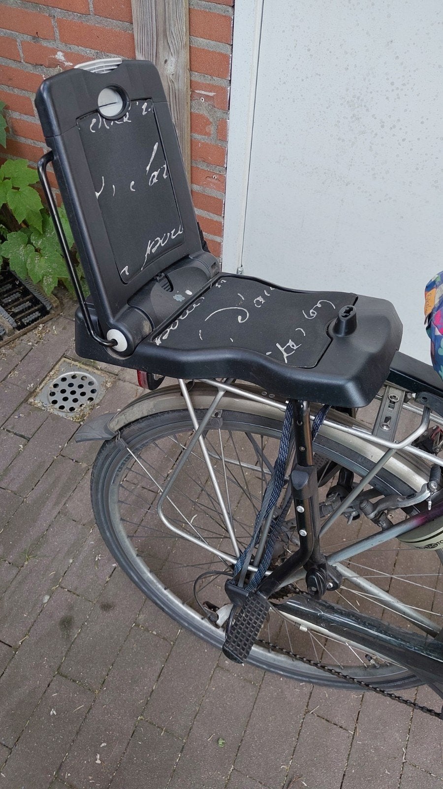 Bobike fietsstoeltje inklapbaar, Fietsen en Brommers, Fietsaccessoires | Fietsstoeltjes, Ophalen, Gebruikt