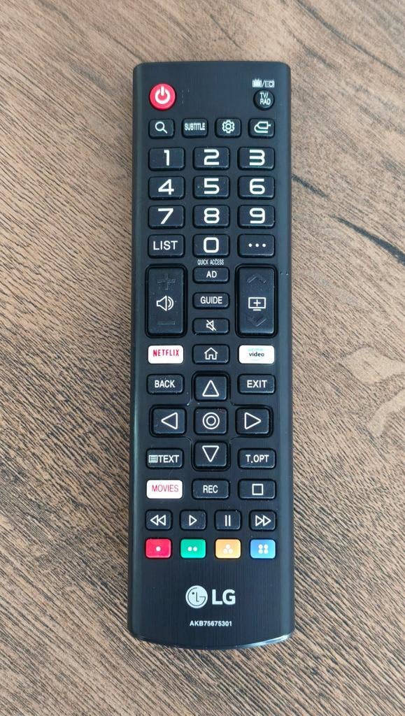 LG AKB75675301 TV Afstandsbediening, Ophalen of Verzenden, Gebruikt, Origineel, Tv