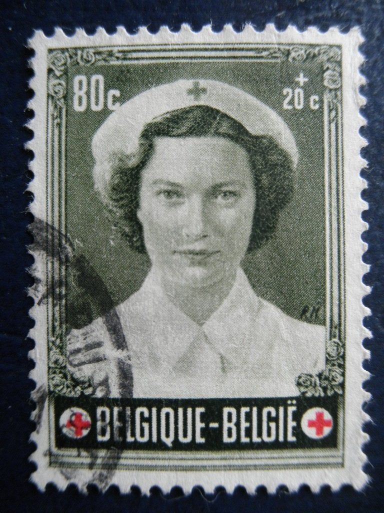 Postzegels België Rode Kruis 1953 nr. 961 - cw. 0,70., Ophalen of Verzenden, Gestempeld, Rode kruis
