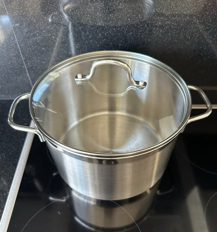 BK soeppan 24cm RVS, Ophalen, BK, Zo goed als nieuw, Rvs