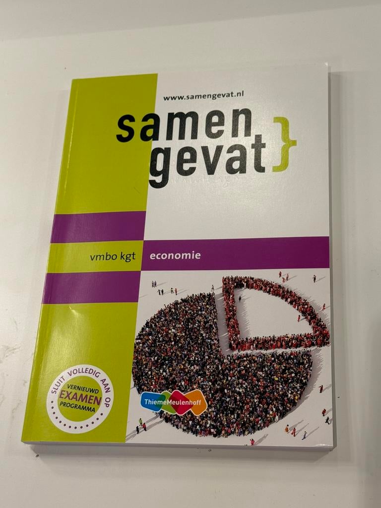 Economie examenbundel VMBO, Boeken, Schoolboeken, Ophalen of Verzenden, Zo goed als nieuw, VMBO, Economie