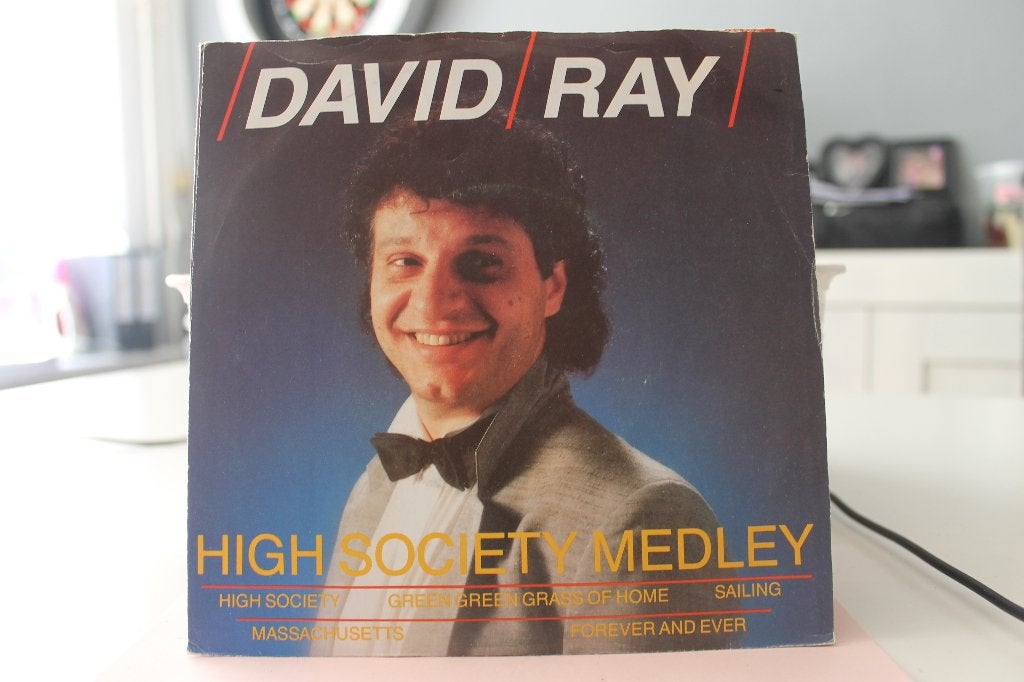 7" Single David Ray - High Society Medley / Summerdays In Pa, Gebruikt, 7 inch, Ophalen of Verzenden, Pop