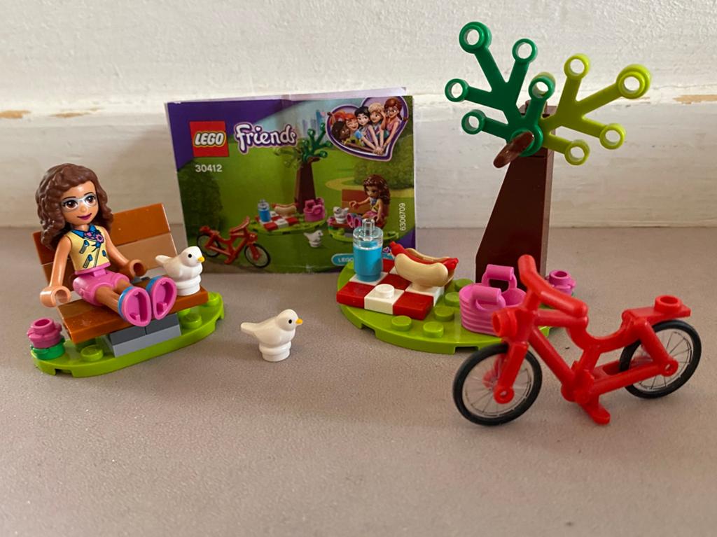 LEGO friends picnic met Olivia - 30412 compleet!, Ophalen of Verzenden, Zo goed als nieuw
