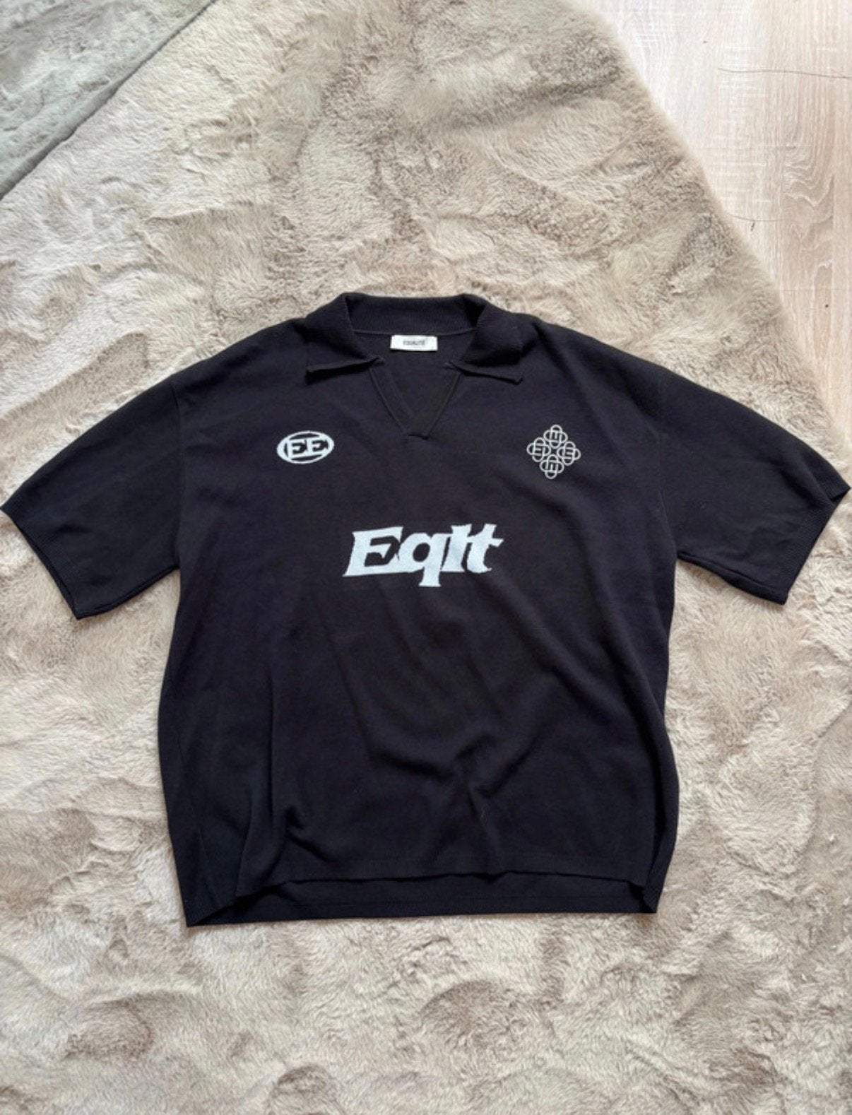 Equalité polo, Kleding | Heren, Ophalen of Verzenden, Zo goed als nieuw, Maat 52/54 (L), Zwart