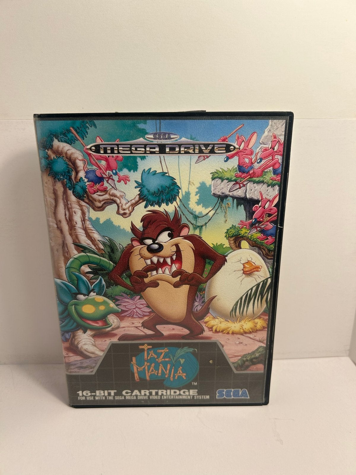 Taz-Mania Sega Mega Drive - Compleet met handleiding, 1 speler, Ophalen of Verzenden, Zo goed als nieuw, Platform