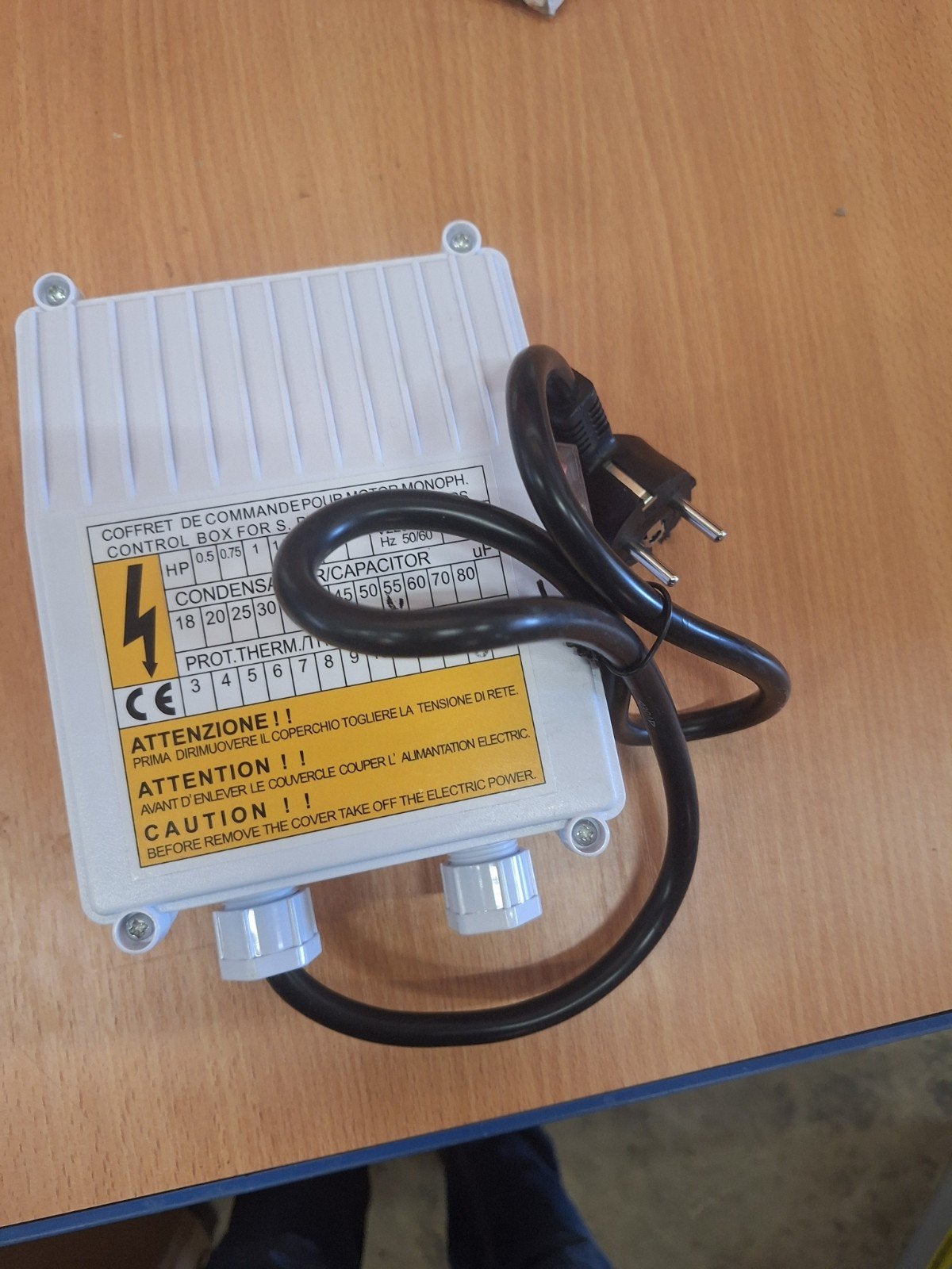 Motor Control Box voor Monofase Motoren - Nieuw, Ophalen of Verzenden, Onbekend, Onbekend, Onbekend