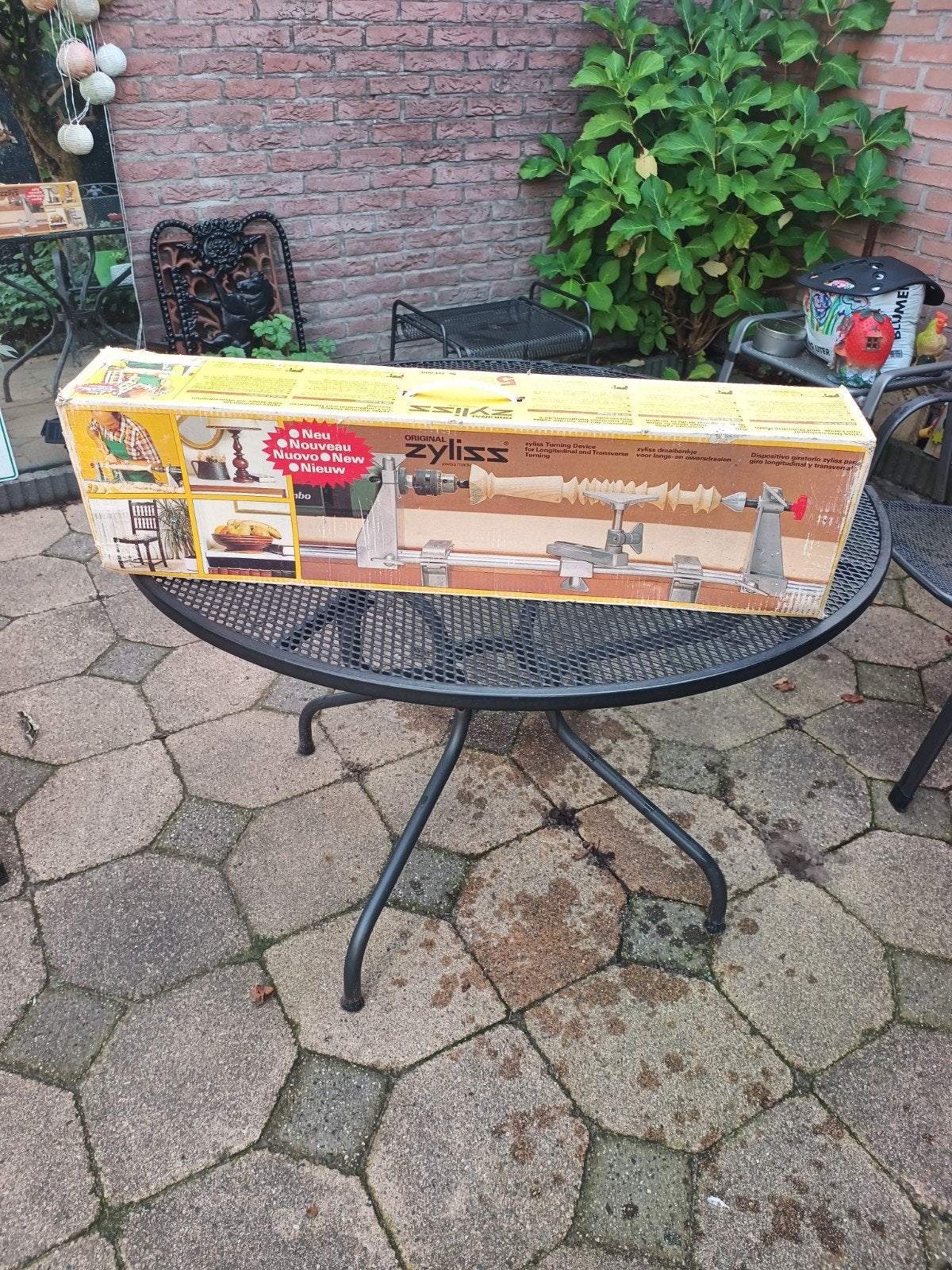 Zyliss Houtdraaibank - Nieuw in doos, Doe-het-zelf en Verbouw, Ophalen of Verzenden, Nieuw, Houtdraaibank, 500 tot 1000 mm