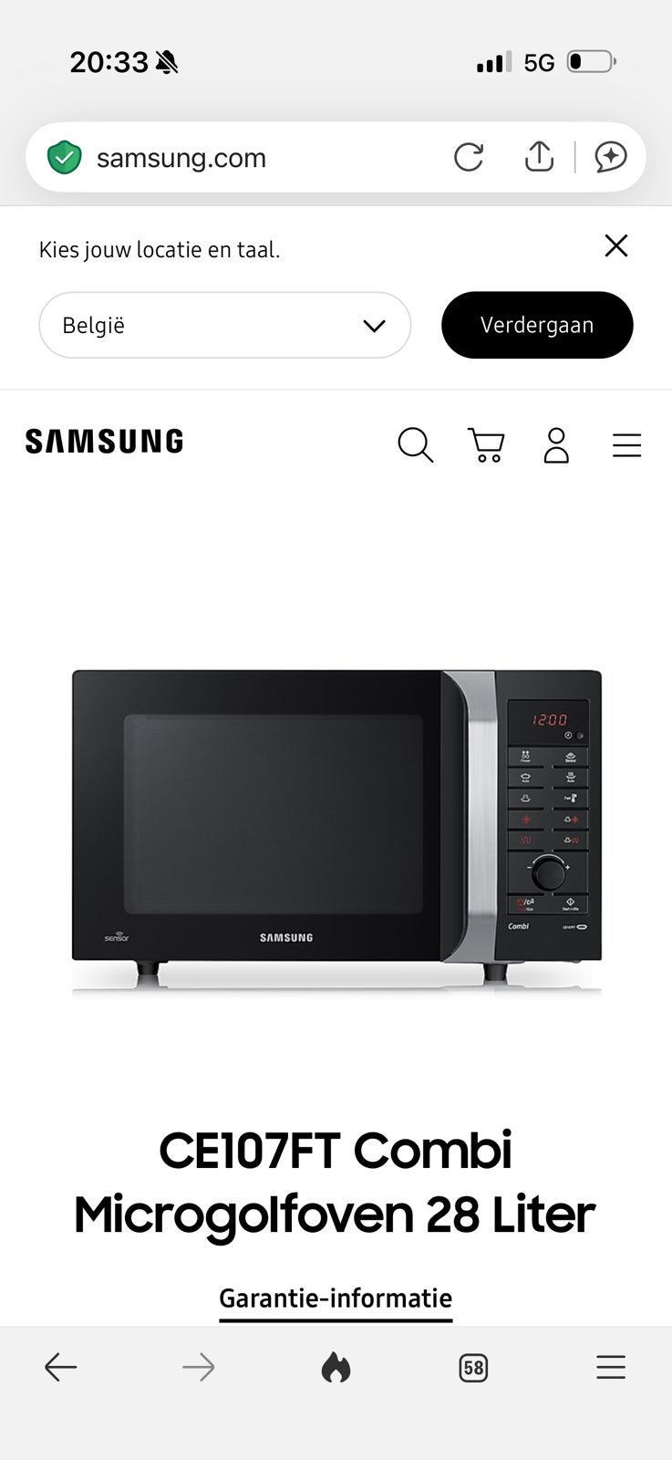 Samsung Combinmagnetron, Ophalen, Combimagnetron, Gebruikt, Draaiplateau