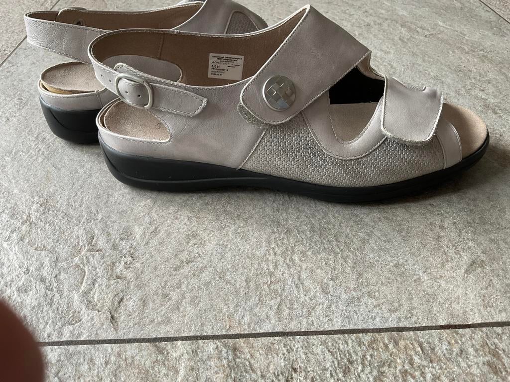 solidus solicare soft sandalen maat 8H met klitteband, Ophalen of Verzenden, Zo goed als nieuw, Sandalen of Muiltjes