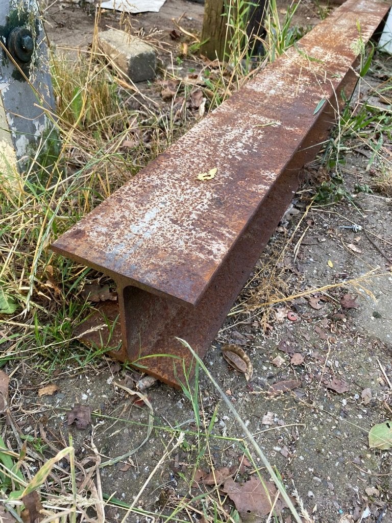Stalen balk 160x155x2500mm, Ophalen, Gebruikt, IJzer