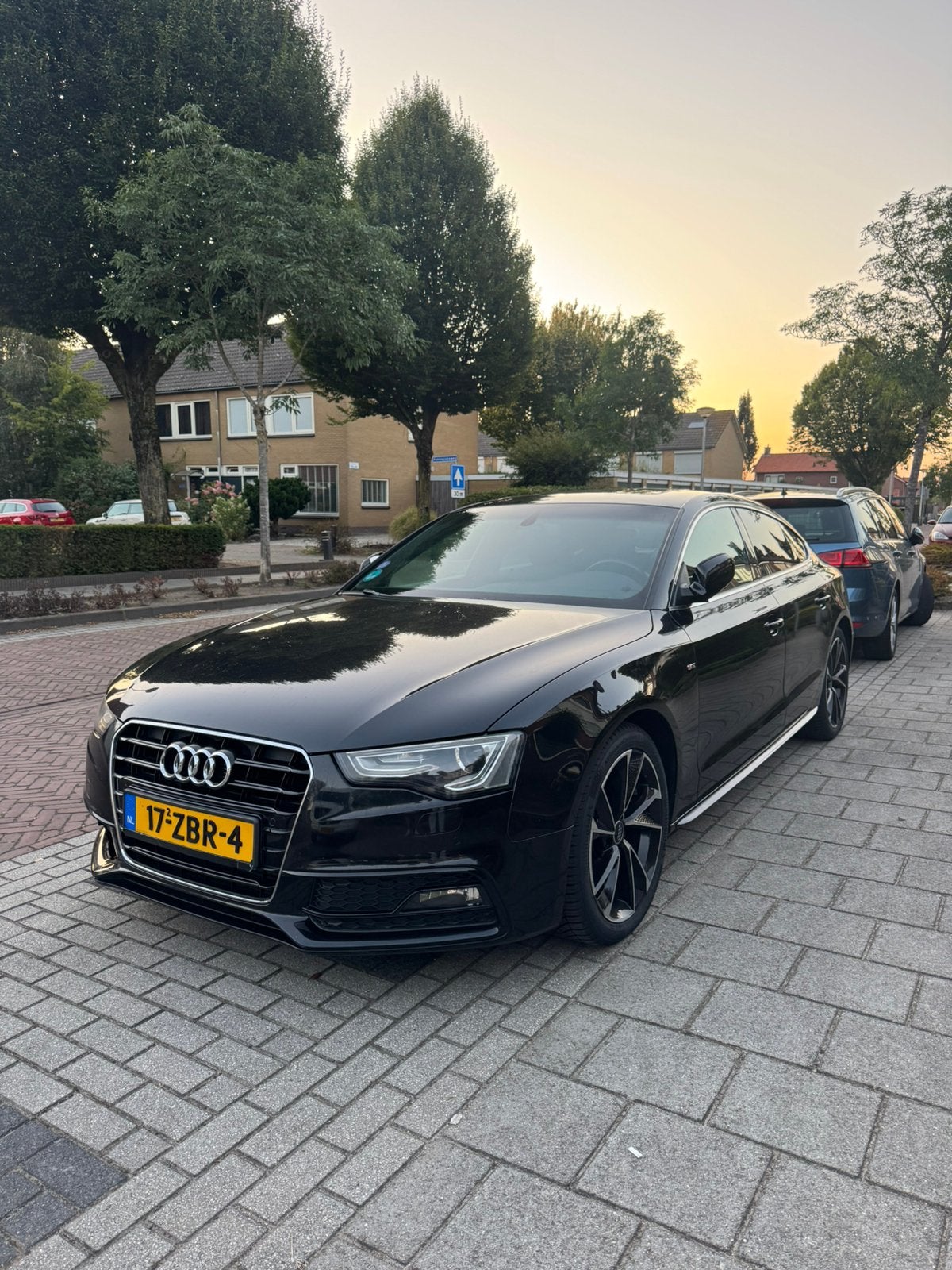 Audi A5 1.8 Tfsi 125KW Sportback M-tr 2012 Zwart, Auto's, 4 cilinders, 4 stoelen, Zwart, Origineel Nederlands